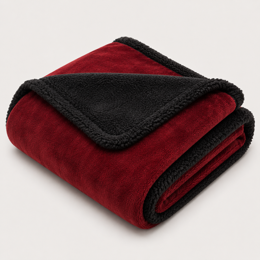Velvet Red / Obsidian Black